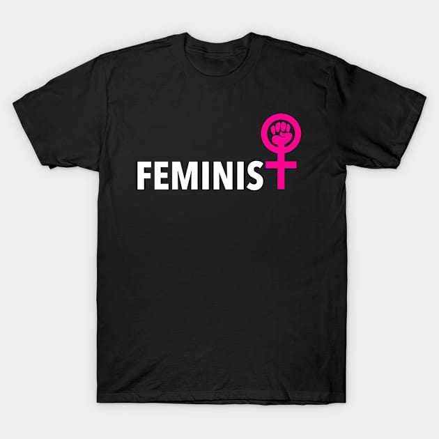 Feminist Power Symbol T-Shirt by skittlemypony